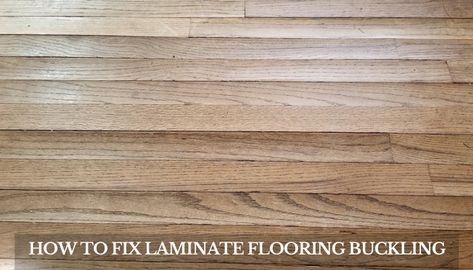 Fix Laminate Flooring, How To Fix Laminate Flooring, Laminate Floor Repair, Beam House, Bow Wood, Lvp Flooring, Wood Laminate Flooring, Flooring Inspiration, Flooring Materials