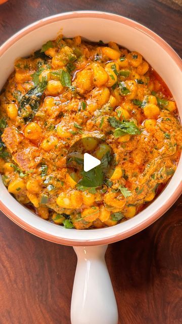 Kaju Curry Recipe Video, Corn Sabji Recipe, Corn Recipes Indian, Kaju Curry Recipe, Corn Curry, Malai Curry, Haldi Powder, Indian Veg Recipes, Red Chilli Powder