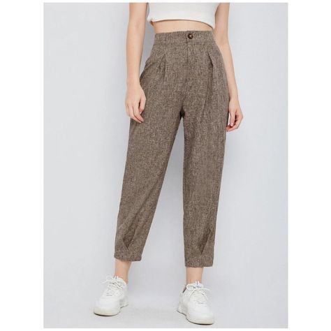 Brand New, 100% Polyester Lightweight, Zipper Fly These Pants Are Great If You Are Pear Shaped Length: 36.6 Inch Waist Size: 25.2 Inch Hip Size: 40.6 Inch Thigh: 25.5 Inch Women Trousers Design, Academia Style, Trouser Design, Cropped Pants Women, Fall Wear, Trouser Style, Knit Crop, Cropped Trousers, Chic Woman