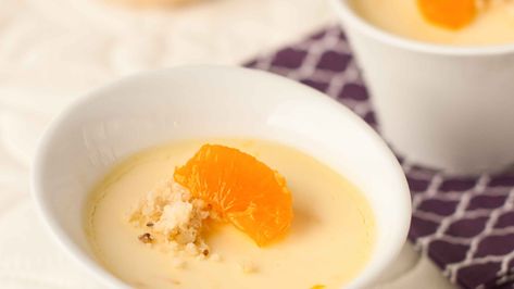 Dessert Recipe – How To Make A Mandarin Posset Mandarin Posset, Carnivore Desserts, Misfits Market, Keto Carnivore, British Desserts, Dessert Recipe, Food Store, I Love Food, Easy Recipe