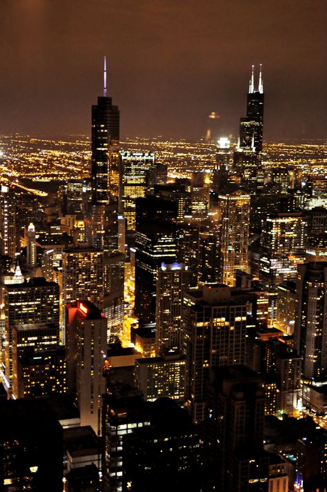 Chicago At Night, My Kind Of Town, Chicago Photography, Chicago City, Chicago Skyline, The Windy City, City Wallpaper, City Landscape, Concrete Jungle