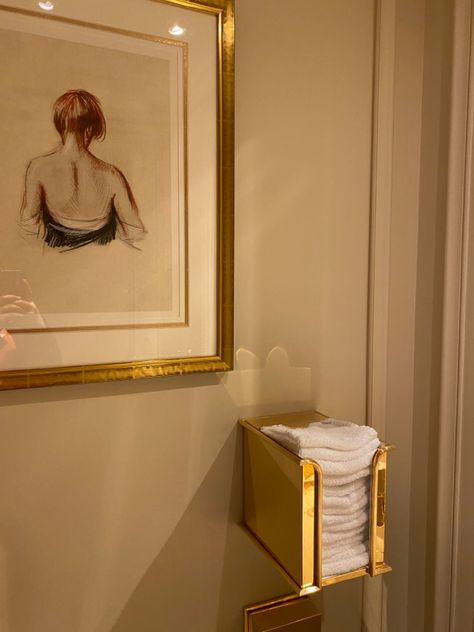 Hotel Suite Aesthetic, Ritz Paris Bathroom, Ritz Carlton Bathroom, Ritz Bathroom, Ritz Hotel Paris, Spanish Eclectic, Hotel Inspired Bedroom, Parisian Bathroom, Golden Bathroom