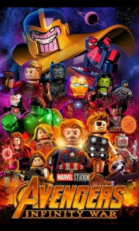 MC's Avengers Lego Iron Man, Lego Poster, Lego Wallpaper, Lego Marvel's Avengers, Lego Marvel Super Heroes, Avengers Pictures, Avengers Imagines, Lego Super Heroes, Lego Minifigs