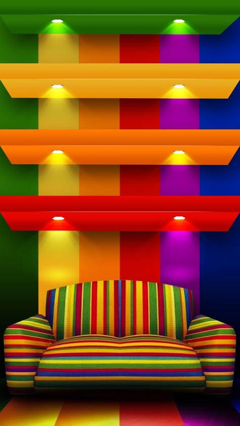 Rainbow Pictures, Rainbow Bright, Rainbow Aesthetic, Rainbow Wallpaper, Taste The Rainbow, Art Gallery Wallpaper, Rainbow Art, Happy Colors, World Of Color