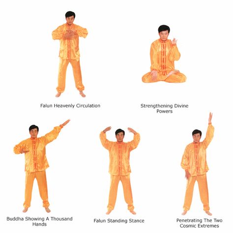 Mr. Li Hongzhi, founder of the spiritual practice of Falun Gong, demonstrates the five sets of exercises. Opiate Withdrawal, Chi Gong, Home Detox, Types Of Meditation, Chi Kung, Tai Chi Chuan, Time Magazine, Mindfulness Meditation, Spiritual Practices