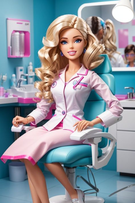 Pink Barbie Wallpaper, Doctor Barbie, Nurse Wallpaper, Nurse Barbie, Barbie Wallpaper, Nurse Outfit, Graduation Shoot, Outfit Barbie, Grad Photography