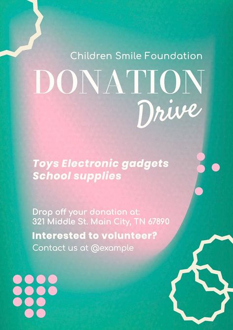 Donation Drive Poster, Donation Poster, Drive Poster, Poster Template Free, Best Templates, Poster Template, Social Media Template, Free Image, Free Png