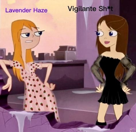 Candace X Vanessa, Candace And Vanessa, Vanessa Phineas And Ferb, Candace Fanart, Candace And Jeremy, Candace Flynn, Anime Art Style, Phineas E Ferb, Phineas Y Ferb