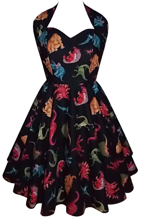 Domestic Sluttery: The Final Wishlist: Gorgeous things you'll want to buy/read/eat RIGHT NOW Dino Dress, Dinosaur Dress, Teacher Dresses, Geek Chic, Summer Fashion Outfits, Unique Dresses, Retro Dress, Dinosaurs, Fashion Models