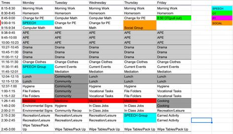 Special Ed Schedule Ideas, Self Contained Special Education, Special Education Schedule, Master Schedule, Functional Life Skills, Teacher Tired, Vocational Skills, Classroom Schedule, Sped Classroom