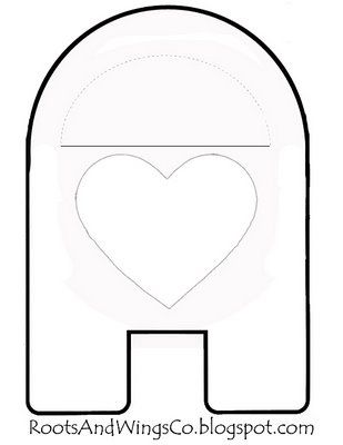 RootsAndWingsCo: Day 6 Valentine Countdown-A Valentine Mail Box tutorial Mailbox Template, Train Template, Kindergarten Valentines, Quiet Book Templates, Valentine Mailbox, Box Tutorial, Classroom Freebies, Preschool Valentines, Valentine Theme