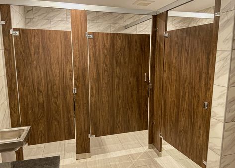 Toilet Stall Design, Toilet Partition Design, Commercial Restroom Design, Bathroom Stalls, Dermatology Clinic, Bathroom Stall, Restroom Design, Bathroom Partitions, Stall Designs