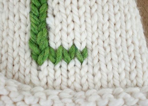 How to Embroider on Knitted Items How To Embroider Letters, Clothes Embroidery Diy, Knitting Stitches Tutorial, Hand Knit Blanket, Knitted Items, Modern Knitting, Hand Embroidery Projects, Free Embroidery Designs, Circular Knitting