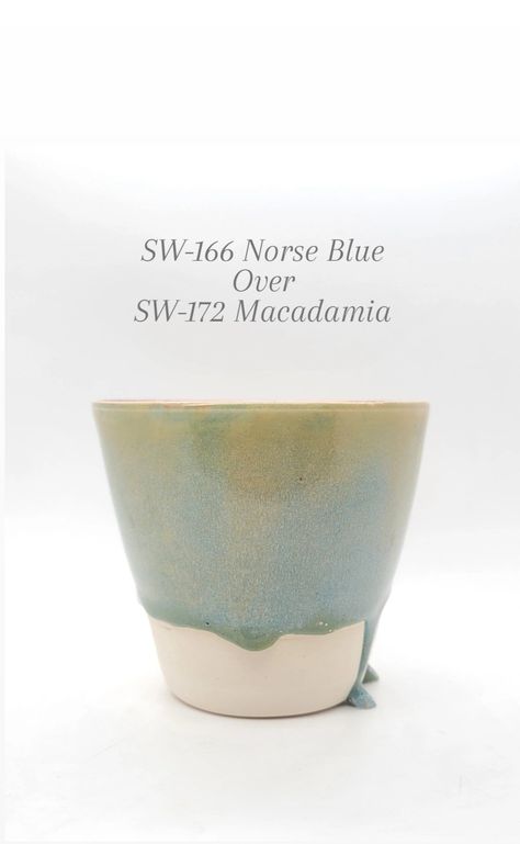 Mayco Glazes Cone 6, Mayco Glaze Macadamia, Cone 6 Glaze Combinations, Mayco Glaze Combinations Cone 6, Glaze Inspiration, Mayco Glaze, Stoneware Glazes, Glaze Combinations, Glaze Combos