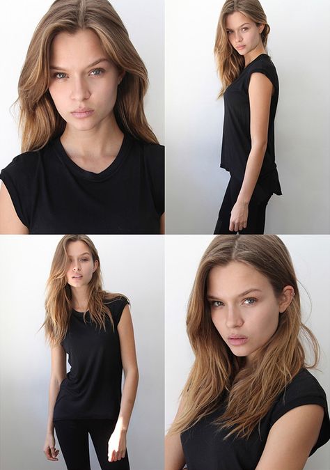 Josephine Skriver - New Polaroids 2015 @The Society. Model Portfolio Examples, Pose Mannequin, Pauline Hoarau, Model Comp Card, Model Polaroids, Model Headshots, Model Casting, Mode Tips, Elite Model Management