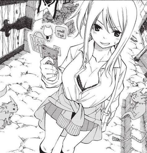 Lucy Heartfilia Manga, Manga Pannel, Lucy Fairy Tail, Fairy Tail Photos, Fairy Tail Comics, Natsu Fairy Tail, Fairy Tail Pictures, Shojo Anime, Fairy Tail Love