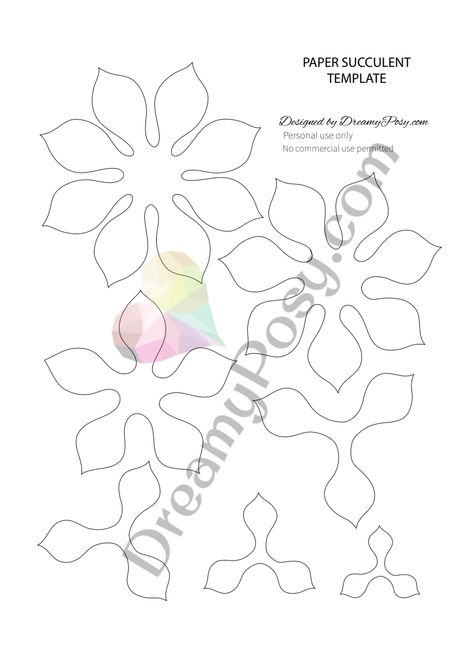 Page 1 sur 1 Succulent Pattern Printable, Paper Orchid Template, 3d Paper Cactus Template Free Printable, Flower Templates Printable Free Pattern Hobbycraft, Succulent Paper Flowers Template, Cer Nocturn, Paper Succulents, Paper Flowers Diy Easy, Rolled Paper Flowers