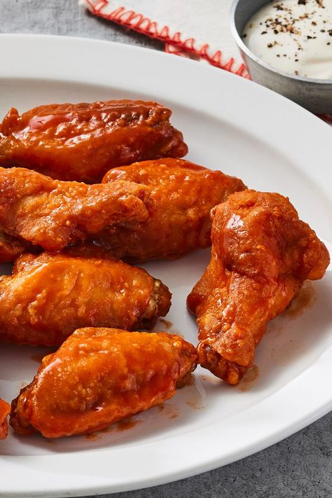 Fried Chicken Wings Chicken Wingettes Recipe, Wingettes Recipe, Chicken Wingettes, Deep Fried Chicken Wings, Chicken Wing Recipes Fried, Chicken Drumstick, Restaurant Experience, Buffalo Wing, Kitchen Tongs