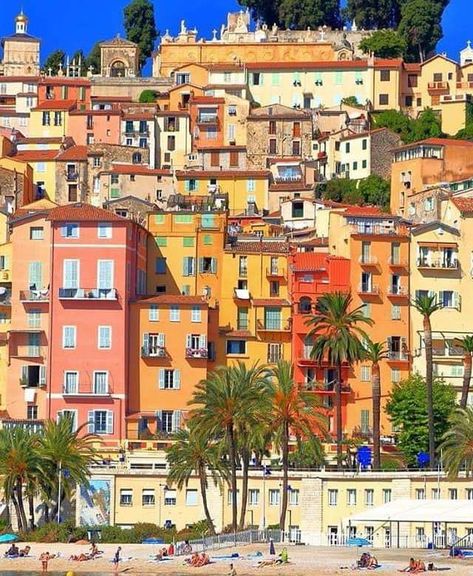 Azur Lane Wallpaper, Pink Sand Beaches, Beaches In Greece, Colorful Houses, Colorful Places, Seaside Decor, Places On Earth, Title Sequence, Travel Photography Inspiration