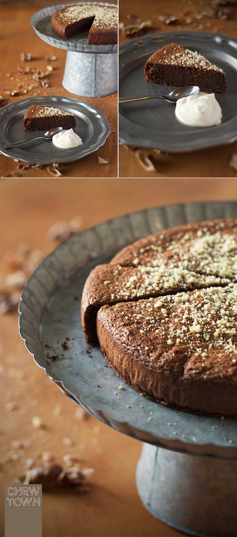 Gluten Free Chestnut Cake, Chestnut Cake, Chestnut Flour, Grill Dessert, Chestnut Recipes, Chestnuts Roasting, Paleo Cake, Coconut Dessert, Foraged Food