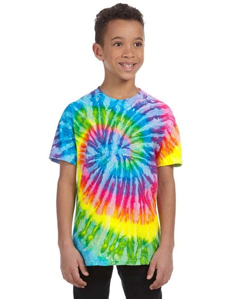 Tie-Dye CD100Y Youth 100% Cotton Tie-Dyed T-shirt - ApparelnBags.com Blank Apparel, Unique Ties, Tie Dye Shirts, Dye Shirt, Tie Dye T Shirts, Tie Dyed, Dye T Shirt, Fashion Tees, Jersey Fabric