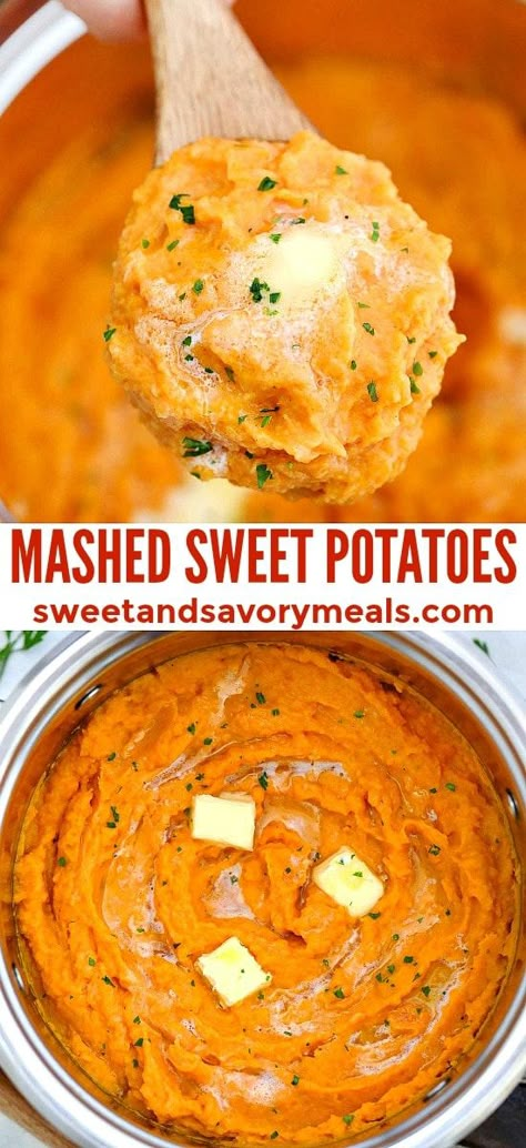 Mashed Sweet Potato, Sweet Potato Side Dish, Sweet Potato Sides, Savory Meals, Low Carb Snack, Side Dishes For Bbq, Potato Sides, Potato Side Dishes, Mashed Sweet Potatoes