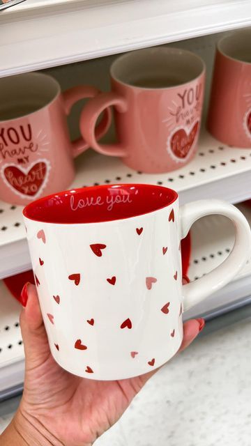 Target Valentines Decor, Valentines Favors, Valentine Mugs, Vday Decor, Target Valentines, Valentine Tea, Valentine Favors, Valentine Mug, Blankets And Pillows