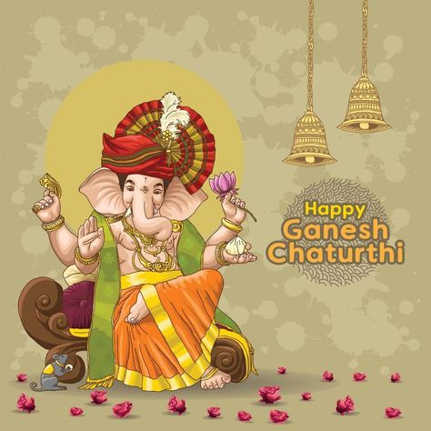 Mantra For Money, Ganesh Chaturthi Greetings, Happy Easter Quotes, New Images Hd, Krishna Drawing, Happy Navratri Images, Ganesh Wallpaper, Festival Image, Indian Art Gallery