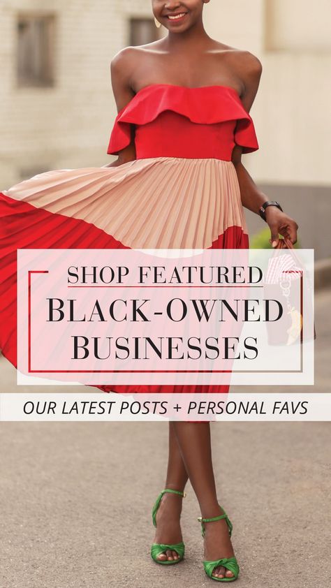 SHOP BLACK-OWNED BUSINESS FAVES | Doing our part for the 15% Pledge. We've tried + know & love these Black-owned brands glowing up the retail space in fashion, beauty & home. Our reviews, gift guides & more, all in 1 place. | #TheMomEditStyle #15PercentPledge #BlackOwnedOnlineClothingStores #BlackOwnedHairProducts #BlackWomenOwnedBusinesses #BlackOwnedBookstores #MinorityWomenOwnedBusiness #BlackOwnedTShirts #BlackLivesMatter #BlackOwnedMakeup Black Owned Clothing, Mom Edit, Online Support, Retail Space, Gift Guides, 1 Place, Handbag Shoes, Social Justice, We Wear