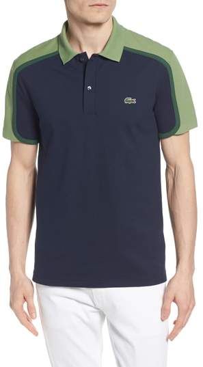 Lacoste Made in France Colorblock Pique Polo Polo T Shirt Design, Corporate Shirts, Company Uniform, F Men, Polo Shirt Outfits, Sport Shirt Design, Polo Shirt Style, Rings Men, Sport Clothing