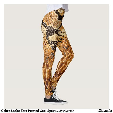 Cobra Snake Skin Printed Cool Sport Gym Women Leggings Snake Leggings, Cobra Snake, Gym Clothes Women, Women Leggings, Sport Gym, Sports Leggings, Leggings Fashion, Yoga Leggings, Snake Print