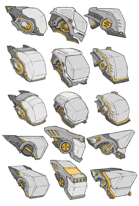 Mech Drawing Reference, Mech Drawing Design Reference, Big Robot Concept Art, Mecha Drawing Reference, Robot Drawing Reference, Robot Head Design, Mech Drawing, Mecha Drawing, Robot Drawing