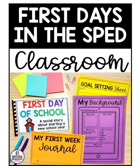 Student Information Form, Behavior Expectations, Routines And Procedures, First Week Activities, High School Special Education, Kindergarten Special Education, First Day Activities, Sped Classroom, Back To School Special