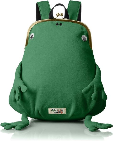 Item Title Description About This Items Width 25cm, Height 33cm, Gusset 11.5cm.(Width: 9.84 inches, Height: 12.99 inches, Gusset: 4.53 inches.) Appearance Vibrant green and adorable, with large, endearing eyes, the Gama-guchi frog backpack is a delightful addition. A deeper shade of green introduces a new frog character! With its round eyes and long, stretchy limbs, this frog features a Gama-guchi mouth that, when opened, reveals a bright red interior – a charming multi-case. Additionally, the sides come equipped with a convenient zipper for easy access! Not just cute, this backpack combines functionality with its cuteness, making rainy day outings a tad more enjoyable than usual. Condition NEW Shipping 必ず追跡番号付きでお送りします。お届けの際、ご心配なくご注文ください。配送状況は常に確認することができます。 発送はeBayに登録されている住所にのみ可能です。他の住所への発 Frog Backpack, Light Backpack, Frog And Toad, Cute Backpacks, Cute Frogs, Cute Bags, Mini Backpack, Things To Buy, Light Green