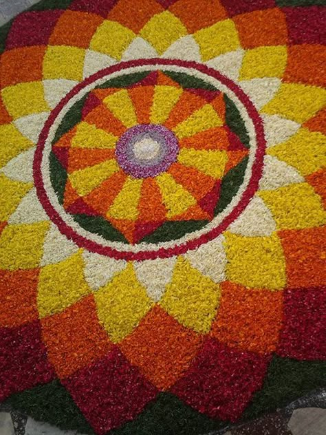 Happy Onam to all malayalees Thiruvonam Pookalam Design, Onam Pukalam Design, Onapookalam Designs For Competition, Athapookalam Designs Theme, Onam Pookalam Design 2024, Pookalam Design Onam Simple Small House, Onam Pookalam Design Drawing Ideas, Onam Pukalam, Pookkalam Designs Onam