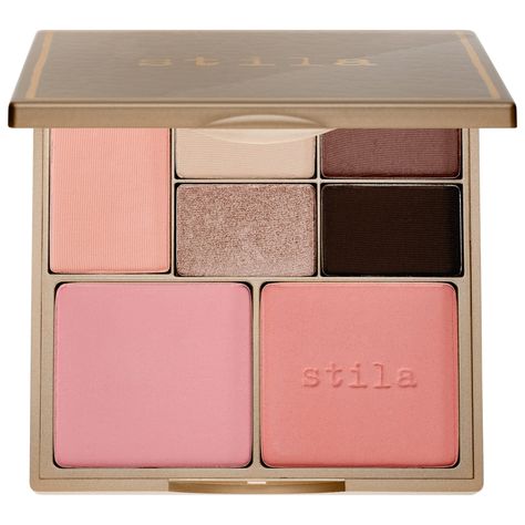 These Makeup Palettes Are So Versatile, You Can Stop Overpacking For Good Stila Cosmetics, Stila Makeup, Cheek Stain, Cheek Palette, Face Palette, Celebrity Makeup Artist, Soft Rose, Luxury Makeup, Gorgeous Eyes