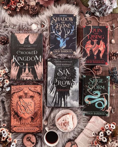 The Grisha books! 😍❤📚 Shadow & Bone, Six of Crows & King of Scars 🔥 #grishaverse #sixofcrows #shadowandbone #kingofscars #leighbardugo #bookphotography #bookflatlay #books #book #bookstagram #booknerdigans #bookphoto King Of Scars, Shadow Bone, Book Flatlay, Bone Books, Shadow And Bone, Fantasy Books To Read, Leigh Bardugo, Six Of Crows, World Of Books