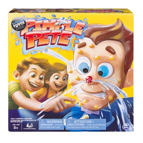 Can I Interest You in This Disgusting Board Game Where You Pop Zits on a Guy's Face? - Cosmopolitan.com Muñeca Baby Alive, Family Games For Kids, Zits Popping, Pop Games, Spin Master, Game For Kids, Family Game, Family Game Night, Family Games