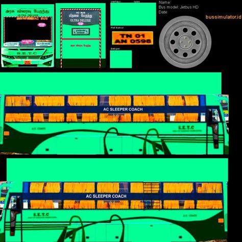 Bus Livery Ksrtc, Tamil Nadu Bus Livery, Tamil Nadu Bus Skin, Private Bus Livery, School Bus Games, Bus Livery, St Bus, Bus Drawing, Bus Simulator Indonesia Skin Kerala Hd