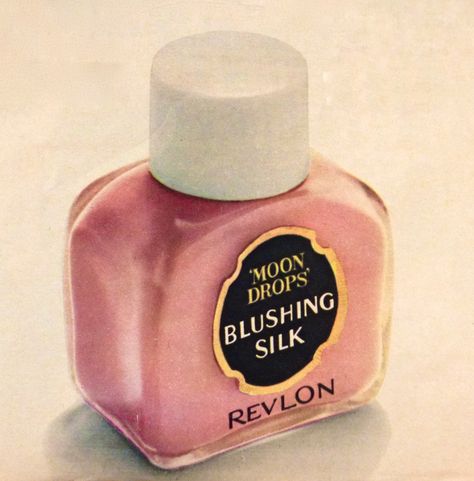 Revlon "Moon Drops" "Blushing Silk" 80s Skincare, Sustainable Bathroom, Revlon Cosmetics, Vintage Commercials, Vintage Makeup Ads, Beauty Poster, Makeup Ads, You Deserve The World, Retro Makeup