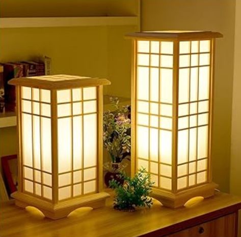 Vertical Floor Lamp 24cm*45cm : Amazon.ca: Tools & Home Improvement Tatami Table, Retro Floor Lamps, Japanese Living Room, Japanese Lamp, Wooden Lamps, Japanese Bedroom, Japanese Room, Lantern Floor Lamp, Wooden Table Lamps