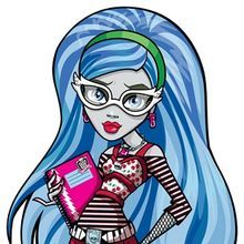 Ghoulia Yelps | Monster High Wiki | FANDOM powered by Wikia Ghoulia Yelps, Profile Art, Monster High, Hair, Blue, Art