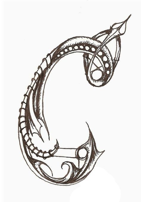 A Tattoo Design, Drawing Paper, Letter C, Tiny Diamond, Wire Work, A Tattoo, Black Enamel, Tattoo Design, Pen And Ink