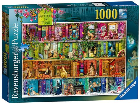 Ravensburger A Stitch in Time 1000pc Jigsaw Puzzle, Jigsaw Puzzles - Amazon Canada Ravensburger Puzzle 1000, Aimee Stewart Puzzles, Aimee Stewart, A Stitch In Time, Disney Puzzles, Account Balance, Jigsaw Puzzles 1000, Viborg, Ravensburger Puzzle