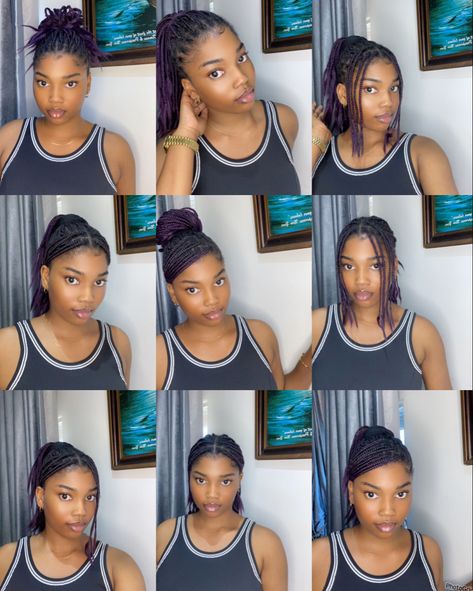 Different ways to style short layered braids 🪄 Short Layered Braids, Layered Braids, Short French, Short Layered, Short Layers, Braids, Hairstyles, Hair Styles, Hair