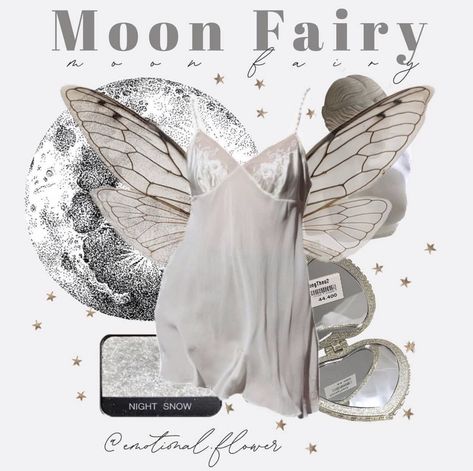 Moon Fairy Aesthetic Outfit, Astrology Clothing Aesthetic, Space Fairy Aesthetic, Moon Ethereal Style, Moon Fairy Aesthetic, Moon Fairy Cosplay, Fairy Aesthetic Outfit, Moon Fairy, Fancy Fits