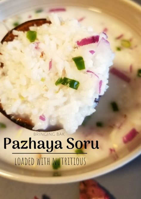 Fermented Rice (Pazhaya Soru/Neeragaram) - Nutritious Breakfast – Berrychik Healthiest Breakfast, Fermented Rice, Healthy Indian Recipes, Breakfast Prep, Beginner Meal Planning, Nutritious Breakfast, Healthy Clean Eating, Food Group, Pancakes And Waffles