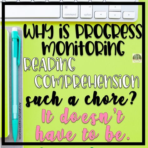 Transform the task of progress monitoring reading comprehension from a chore into a breeze. Discover tips and tricks to streamline the process and effortlessly track your students' progress without sacrificing valuable intervention time. Click to learn more! Progress Monitoring Reading, Iep Meetings, Iep Goals, Math Intervention, Progress Monitoring, Context Clues, Progress Report, Reading Fluency, Student Reading