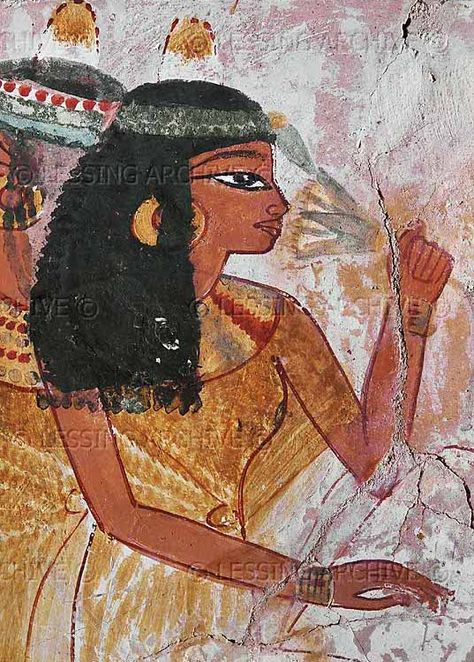 Lotus Fresco Lotus Ancient Egypt, Egyptian Frescoes, Egyptian Painting, Istoria Artei, Ancient Egypt Art, Egypt History, Egyptian Culture, Egypt Art, Ancient Egyptian Art