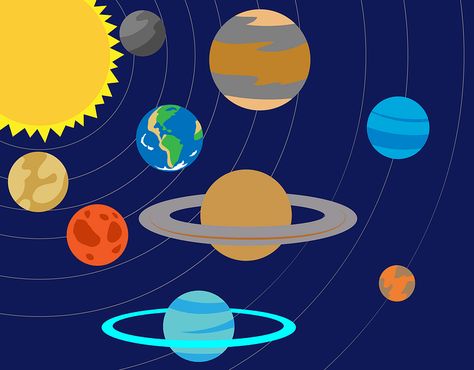 Solar System Clipart, About Planets, Science Clipart, Solar System Art, Library Pictures, Solar System Planets, Free Clipart Images, Planets Art, Clipart Free